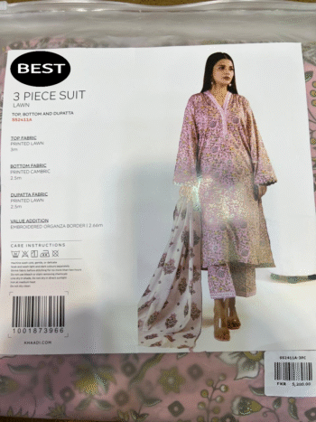 3 Piece Suit Lawn