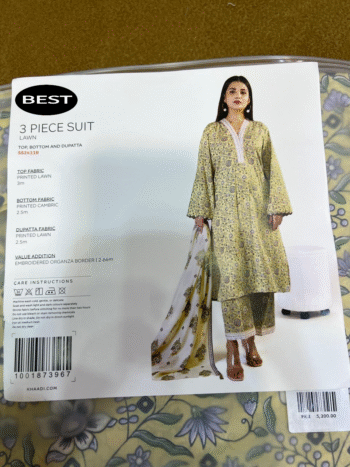 3 Piece Suit Lawn