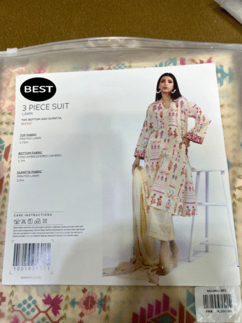 3 Piece Suit Lawn
