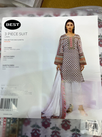 3 Piece Suit Lawn