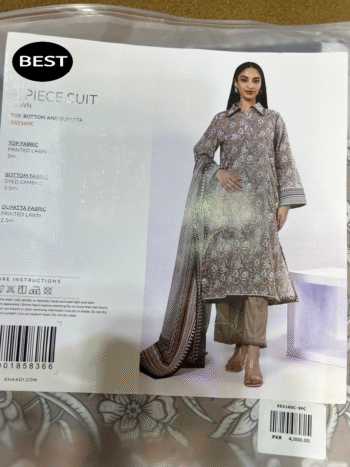 3 Piece Suit Lawn