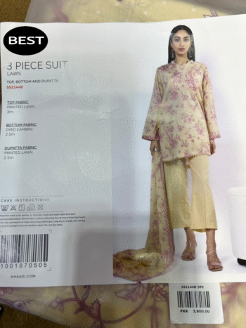 3 Piece Suit Lawn