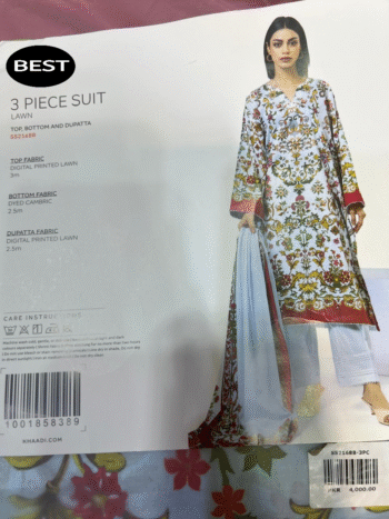 3 Piece Suit Lawn
