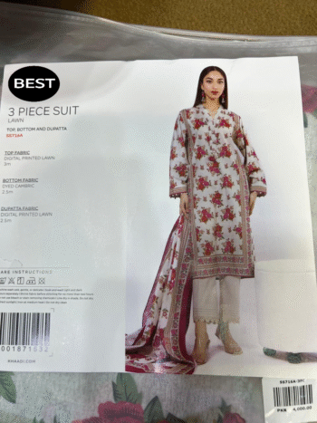 3 Piece Suit Lawn