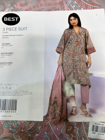 3 Piece Suit Lawn