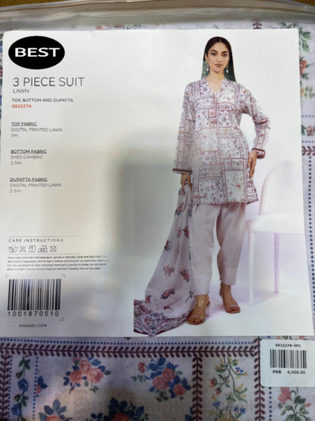 3 Piece Suit Lawn