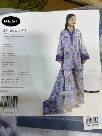 3 Piece Suit Lawn