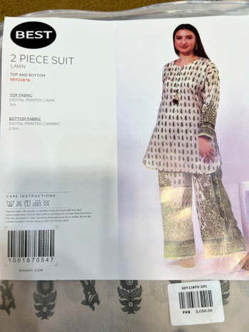 3 Piece Suit Lawn