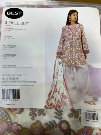 3 Piece Suit Lawn