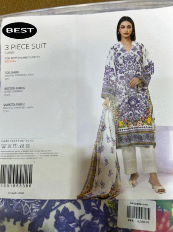 3 Piece Suit Lawn