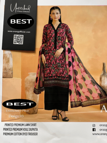 Unstitched 3 piece collection