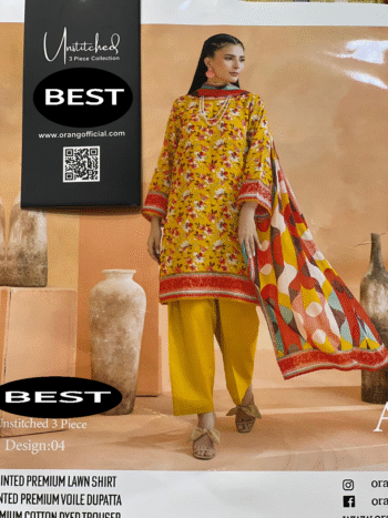 Unstitched 3 piece collection